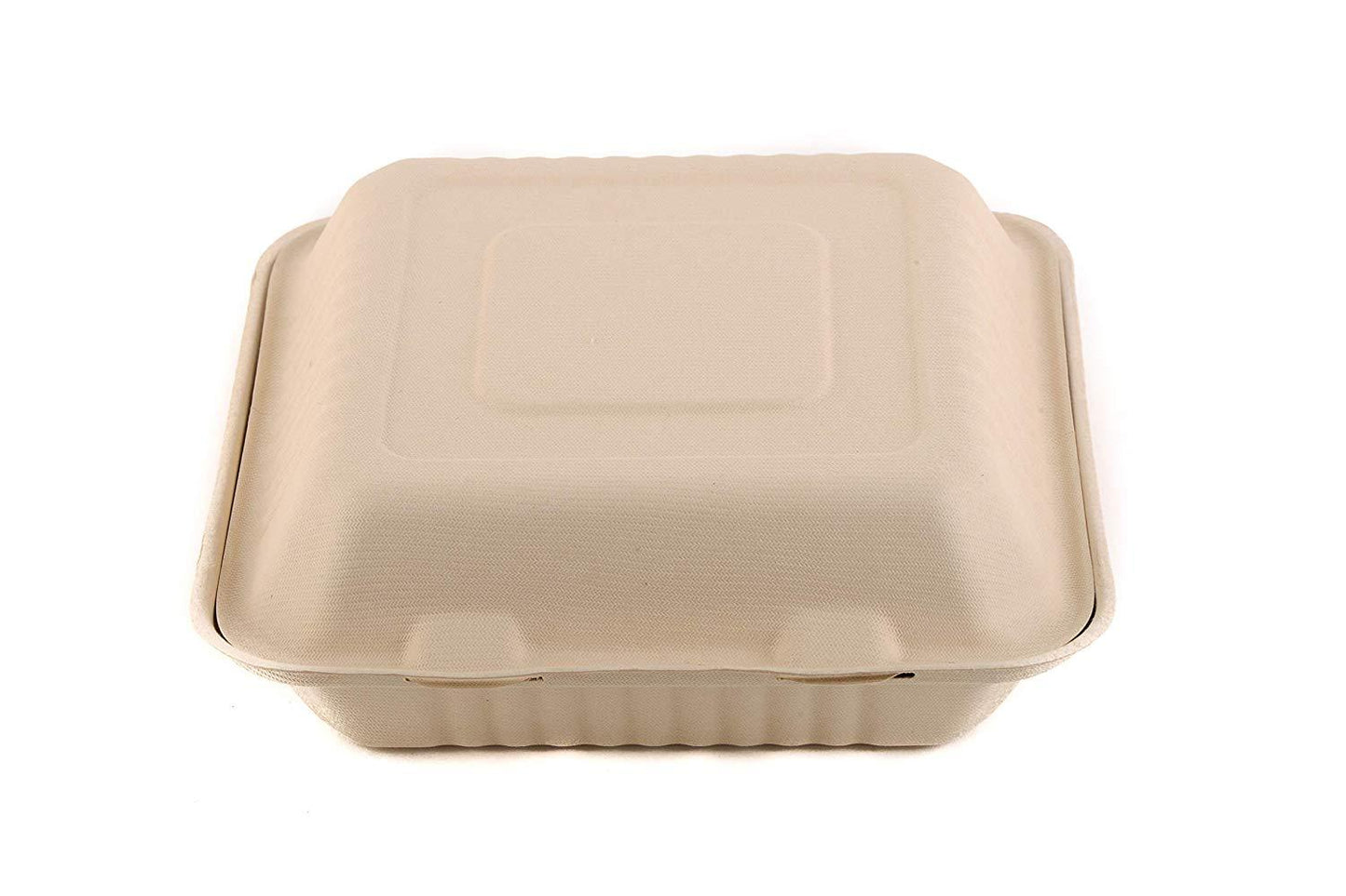 3-Compartment Hinged Clamshell Heavy-Duty Disposable Containers (8x8, 9x9)