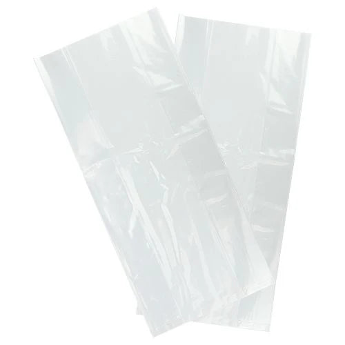 Clear Food Grade Durable Transparent Poly Bags - 4x2x8