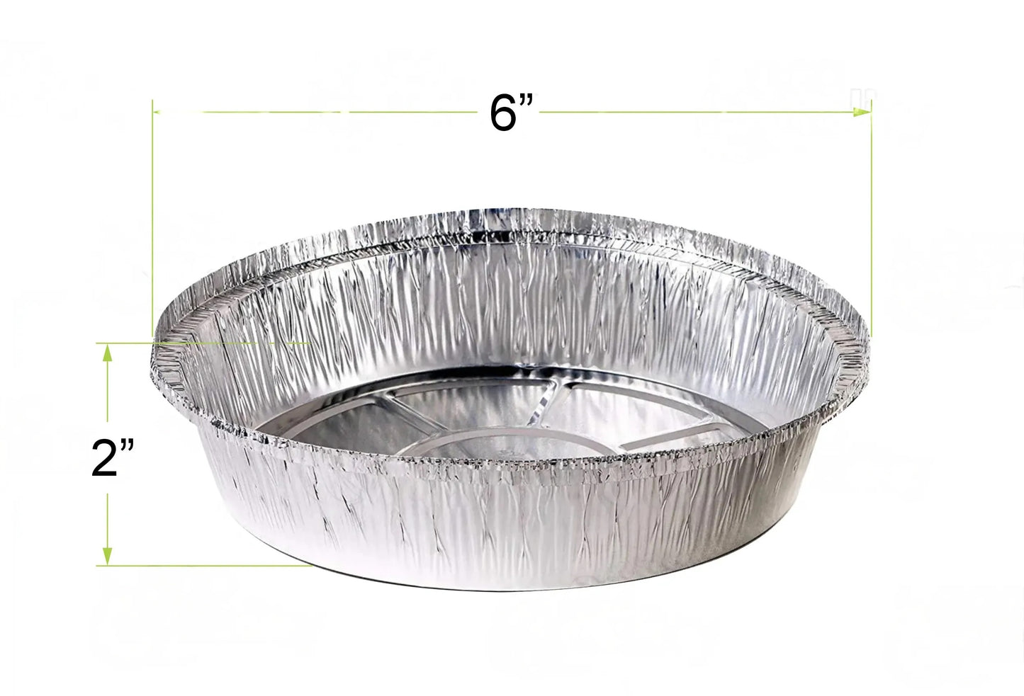 Disposable Round Aluminum Foil Take-Out Pans