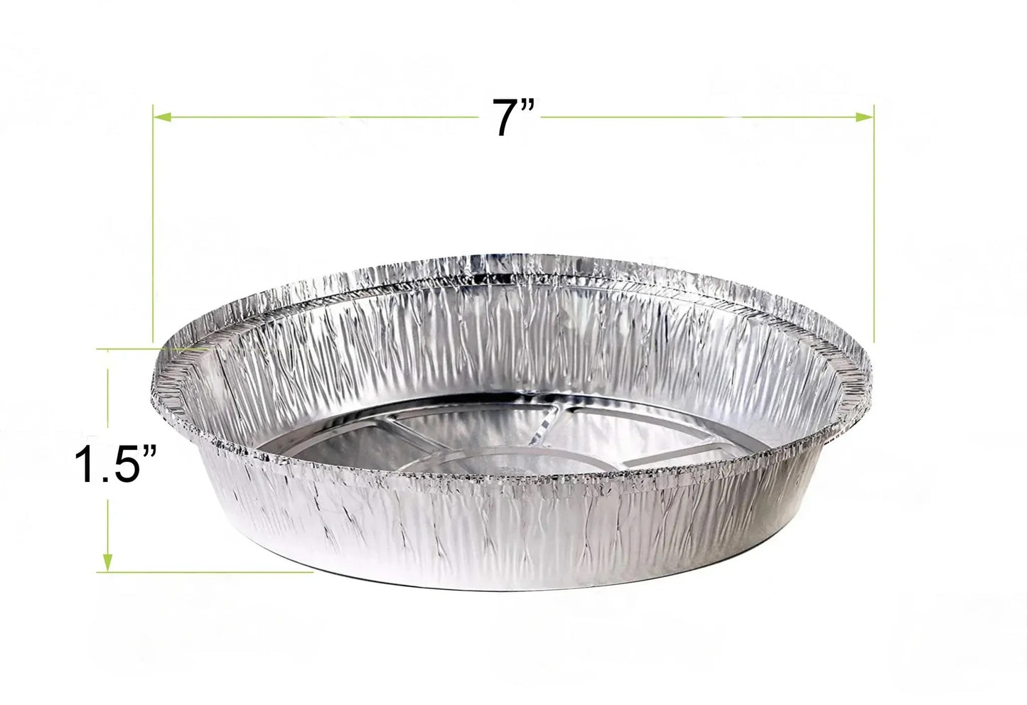 Disposable Round Aluminum Foil Take-Out Pans