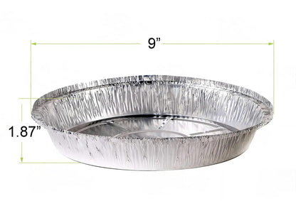 Disposable Round Aluminum Foil Take-Out Pans