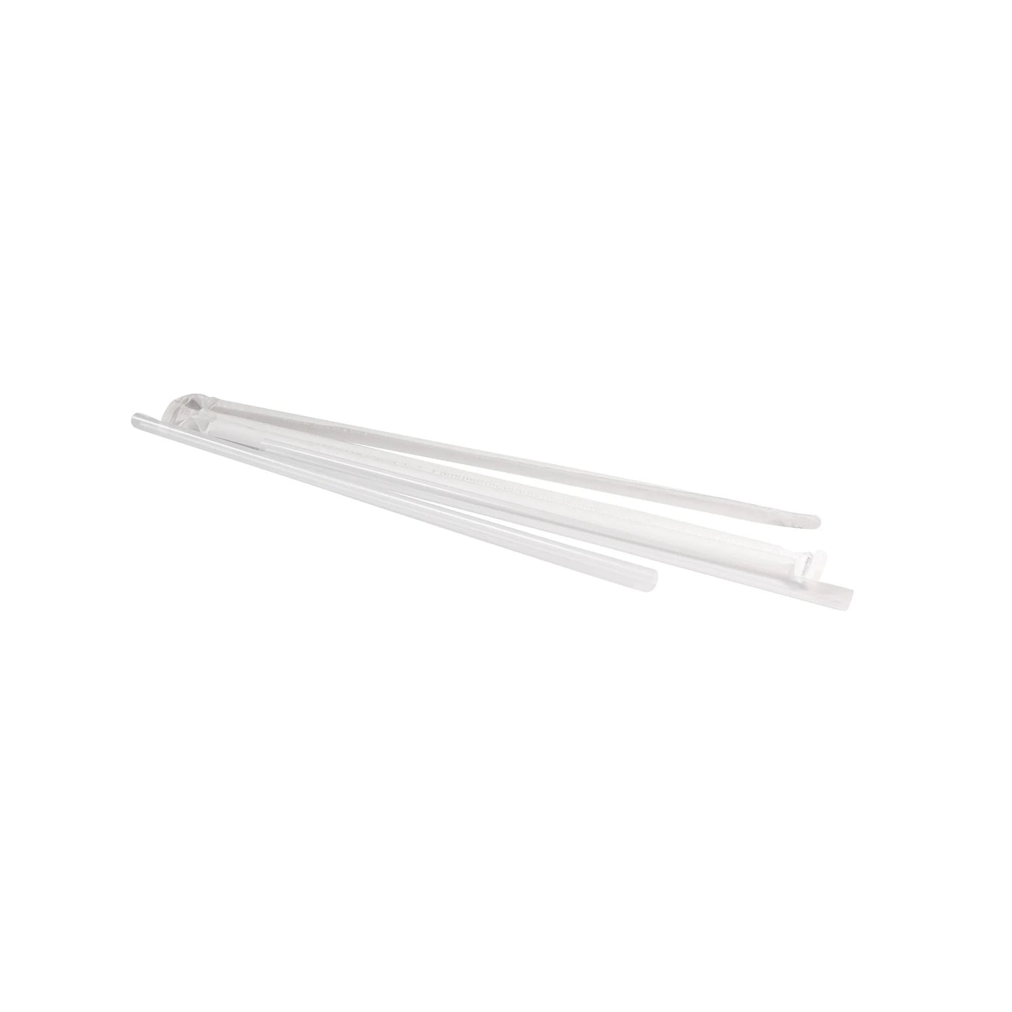 Clear Plastic Flexible Straws – Individually Wrapped, BPA-Free, Food Safe - 400-Pack