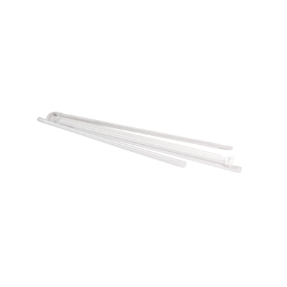 Clear Plastic Flexible Straws – Individually Wrapped, BPA-Free, Food Safe - 400-Pack