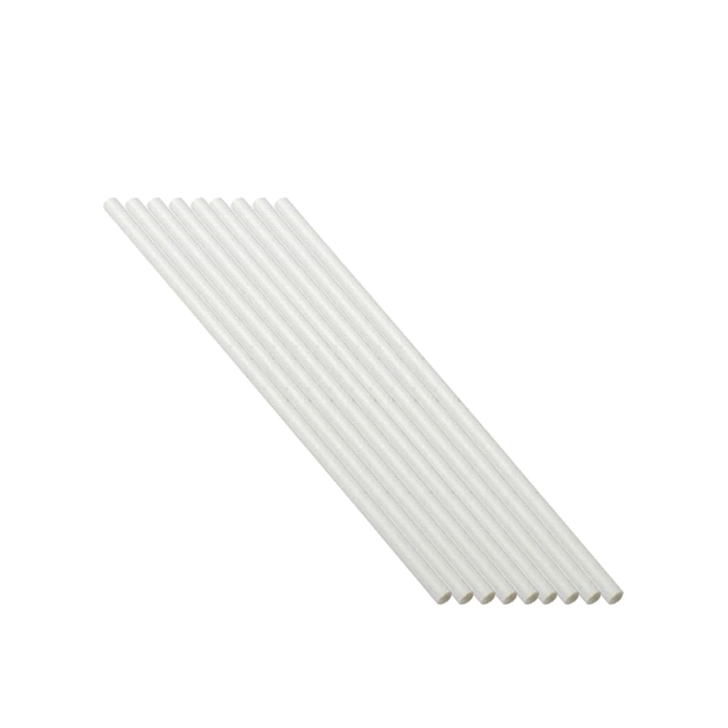 Unwrapped Disposable Paper Drinking Straws – White 7.75 Inches, Compostable and Biodegradable, Earth-Friendly Premium Paper Straws