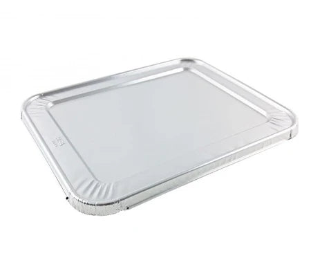 Aluminum Foil Disposable Steam Table Pan Lid 9 x 13 (Half Size)