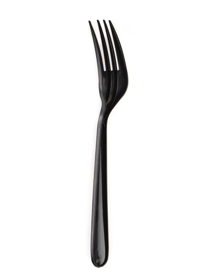 Heavy-Weight Disposable Plastic Forks – Unwrapped Cutlery for Strong Performance