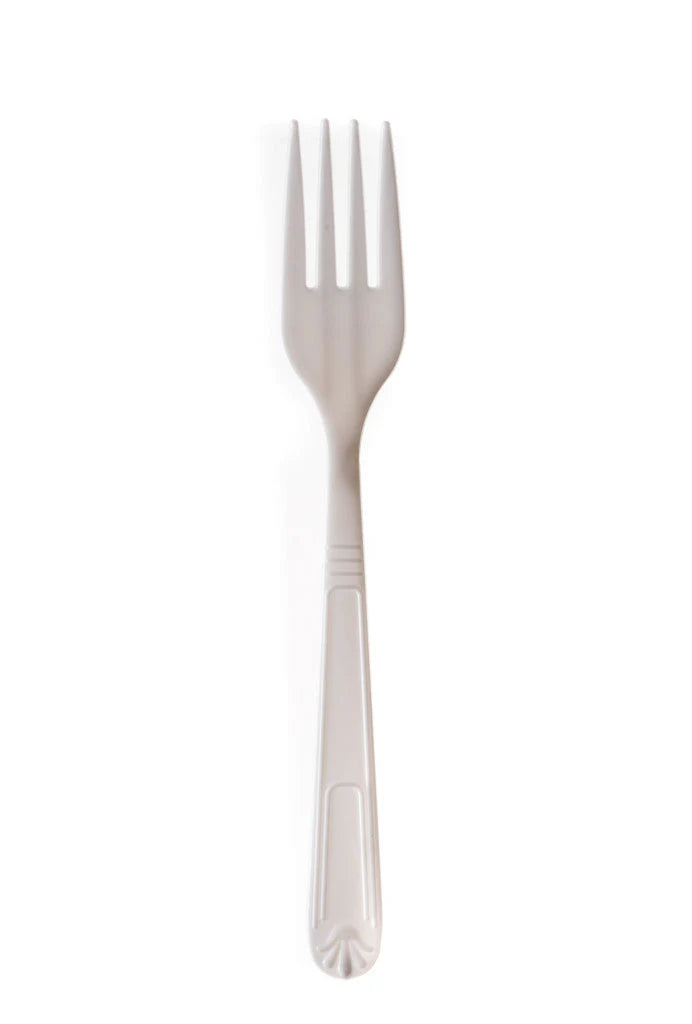 Heavy-Weight Disposable Plastic Forks – Unwrapped Cutlery for Strong Performance