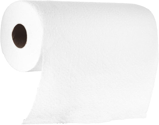 2-Ply White Paper Towel Roll - Strong and Absorbent