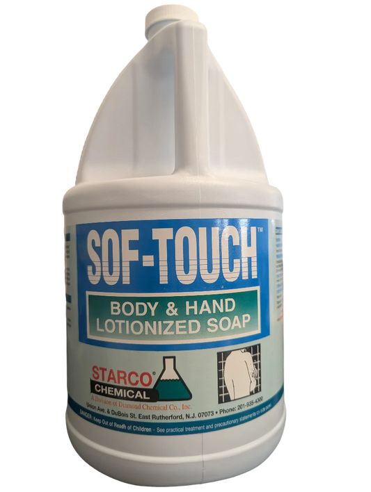 Sof-Touch Body & Hand Lotionized Gentle Soap - 1 Gallon