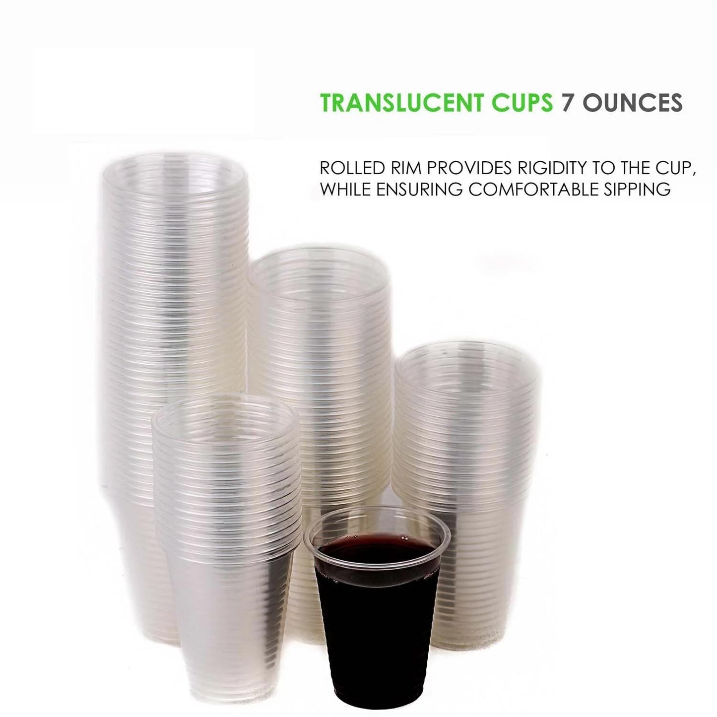 Translucent Plastic Cups