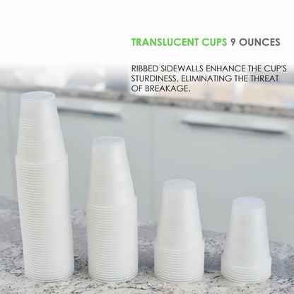 Translucent Plastic Cups